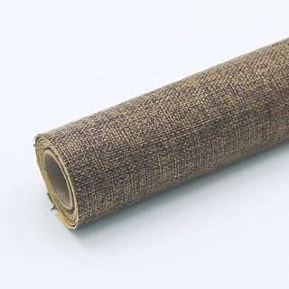Self-Adhesive Linen-Like Fabric Repair Patch 20×30cm 2Pc for Sofas Clothing Furniture，Brown