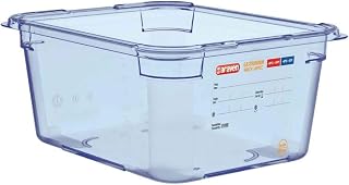 Araven ABS (BPA Free) Blue Container - GN 1/2 150mm