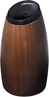 Commercial Zone PRODUCTS 75624599 Cypress Recycling Bin,Espresso,15 gal.