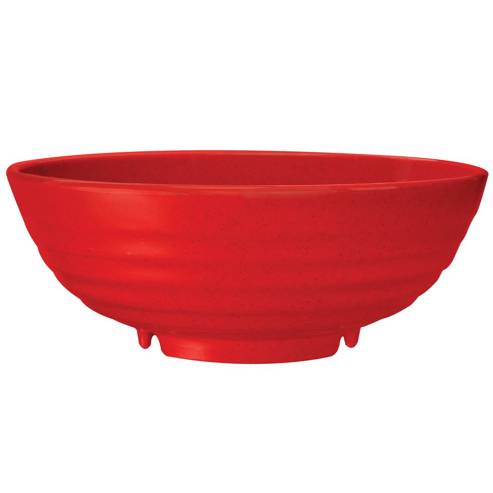 G.E.T. 1.1 qt Red Melamine Bowl (Set of 12) by GET – Standard, 1.1 quarts, Plastic, Red, Model B-787-RSP