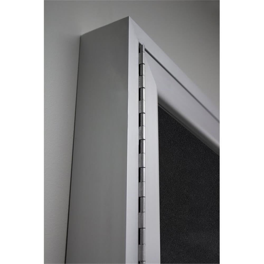 Ghent 48" x 96" / Black / Modern Bulletin Boards