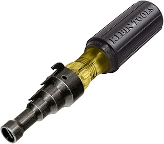 KLEIN TOOLS 85191 Screwdriver / Conduit Reamer, Made in USA, Reaming Screwdriver for 1/2, 3/4 and 1-Inch Thin-Wall Conduit