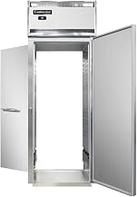 DL1RI-SS-RT Designer Line Single Section Roll-Thru Refrigerator, Full Stainless
