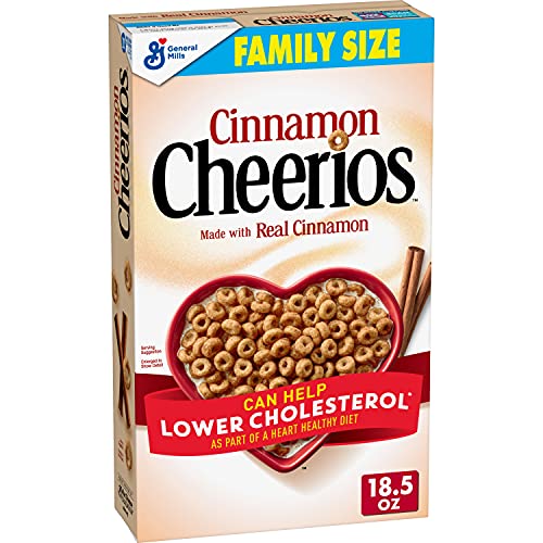 Cheerios Cinnamon / 18.5 Ounce (Pack of 7) / 1 Cold Cereal