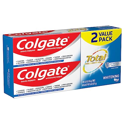 Colgate whitening / 4.8 Ounce (Pack of 2) / 1 Toothpaste