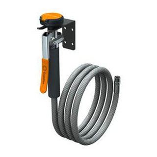 Guardian G5025 Wall-Mounted Drench Hose Unit by Guardian Fall Protection – 8 Feet, Polyvinyl Chloride (PVC), Gray, Model G-5025