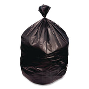 Reprocessed Resin Can Liners by Boardwalk – 38 x 58 in., 60.0 gallons, Black, Pack of 100