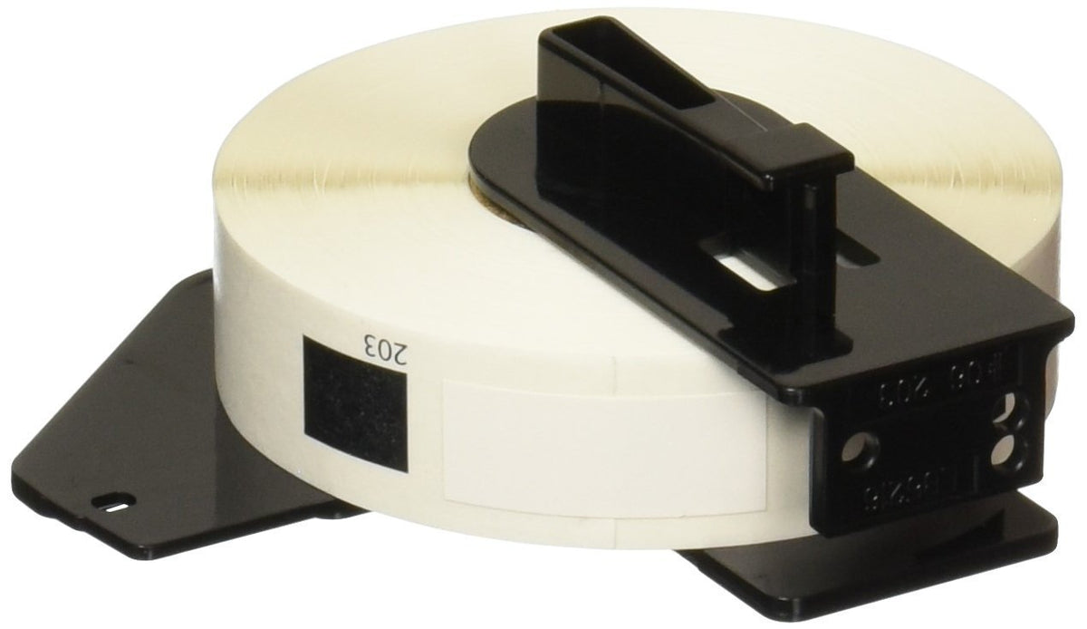 DK-1203 File Folder Label Roll by Brother – 1 Roll, Paper, White, Model DK1203