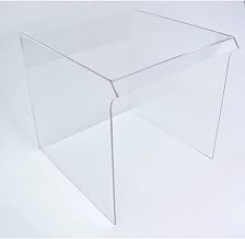 Global Industrial Acrylic Draft Shield, Clear, 15" W x 16" D x 15" H