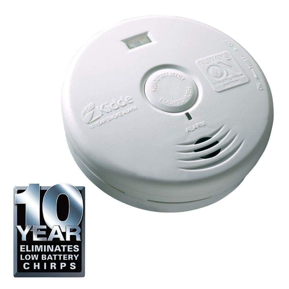 P3010H Worry-Free Hallway Smoke Alarm with Safety Light and 10 Year Sealed Battery by Kidde – Model 21010167