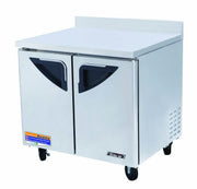 TWR36SD 11 cu. ft. Super Deluxe Series Worktop Refrigerator with Efficient Refrigeration System Hot Gas Condensate System High Density PU Insulation and Stainless Shelves:
