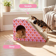 THE LICKER STORE Pink/Red / 23.63" / Modern Scratching Posts