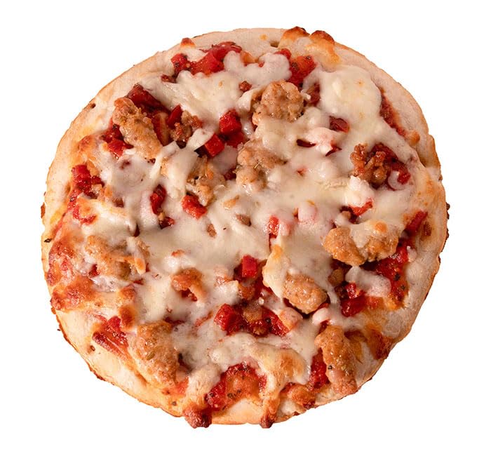 KITCH 24/7 7 inch Meat Lovers Pizza by KITCH24/7 – Commercial Grade