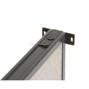 Office Partitions Wall Bracket Kit by Global Industrial – Steel, Black, Model 238647