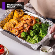Stock Your Home 12" Inch / Silver / 100 Aluminum Foil