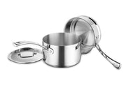 Cuisinart Stainless Steel / 3 Quarts / Saucepan and Double Boiler Set Double Boilers