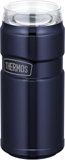 Thermos Outdoor Series ROD-0051 MDB Insulated Can Holder for 16.9 fl oz (500 ml) Cans, 2-Way Type, Midnight Blue