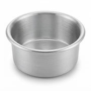 Professional Mini Cheesecake Pan with Removable Bottom by Glownary – 3 1/4" x 2", 0.5 liters, Aluminum, Silver, Model Mck325