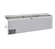 96" Stainless Steel Slide Top Bottle Cooler by Krowne – Stainless-Steel, Model BC96-SS