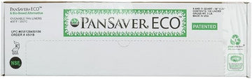 PanSaver Eco Bain Marie Pan Liner 8 1/4 AMD 11 qt Clear Plastic - 11"Dia x 8 1/5"D 100 Per Case