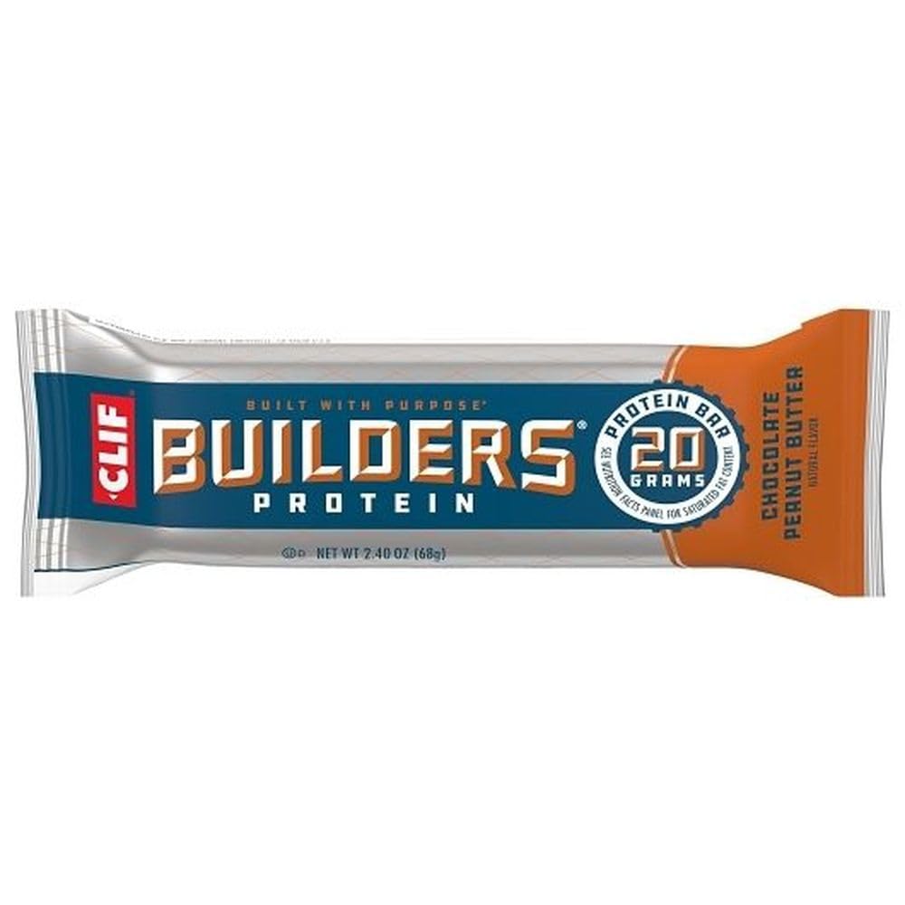 Builders Chocolate Peanut Butter Snack Bar by Clif Bar – Pack of 36