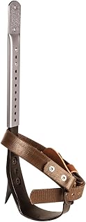KLEIN TOOLS 2214ARS Klein Claw Pole Climbers with Ankle Straps, Made in USA