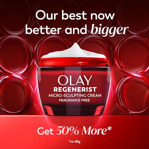 Olay Fragrance-Free / 2.6 Ounce (Pack of 1) / Red Face Moisturizers