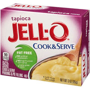 Jell-O Cranberry & Tapioca / 3 Ounce (Pack of 8) / 8 Pudding Mixes
