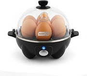 Dash Rapid Egg Cooker, 7 Hard Boiled Eggs, Black