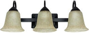 Feit Electric 73804 3-Light Led Vanity Fixture, Oil Rubbed Bronze, 21-3/4", Uses (3) 24W Integrated Led Modules, 25.75 " x 22.125 " x 18.25"