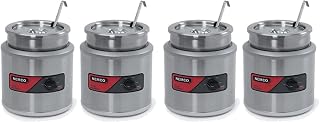 Nemco 6101A - 11 Qt Round Countertop Food Warmer (4)