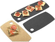 Cal Mil Black Round Serving Display Board, 15.875 x 6 x .25 inch - 3 per case.