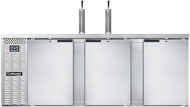 KC90-SS Keg Cooler 90" W, Five Keg Capacity & Stainless Steel Exterior