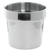 Bain Marie Inset Pan by HUBERT – 11 Quarts, Stainless Steel, Silver, Model INS11