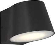 20390LEDDMG-BL/FST Ry - 34W 2 LED Outdoor Wall Mount-5.75 Inches Tall and 6.5 Inches Wide, Finish Color: Black