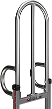Magliner 62" Bolted Dual Grip Handle with Vertical Post for 2-Wheel Hand Truck