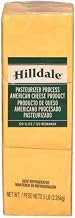 Hilldale Yellow American Cheese, 120 Slices, 5 Pound, 4 per Case, Pre-Sliced, Smooth and Creamy