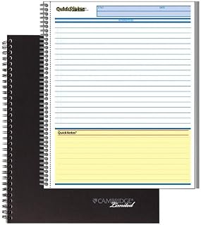 Mead : Cambridge Wirebound Business Notebook, Ruled, Letter, White, 80 Sheets/Pad -:- Sold as 2 Packs of - 1 - / - Total of 2 Each