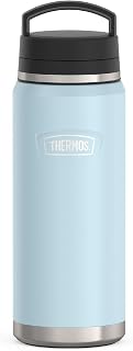 THERMOS ICON SERIES, Stainless Steel Dual Temperature Beverage Bottle, 40 oz, Glacier