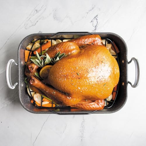 Nordic Ware Extra Large + Rack / Ceramic Nonstick / 1 Roasting Pans