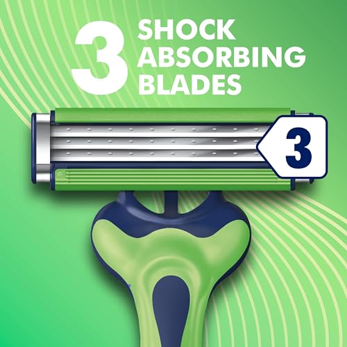 Gillette 36 Count (Pack of 1) / Modern / Green Disposable Razors