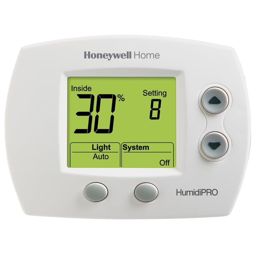 292148 AutomaticDigitalHumidistat AutomaticDigitalHumidistat by Honeywell – 2.6 x 4.1 x 6.1 inches, Plastic, White, Model H6062A1000