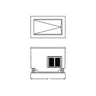 Ranserve Fg Cold Food Table by Randell – Model RANFG SCA-3
