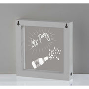 Simplee Lets Party Video Light Box by Adesso – Plastic, Silver, Model SL3725-22