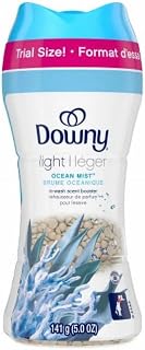 Downy Light In-Wash Scent Booster Beads- Ocean Mist- 5oz, 1 Count (Pack of 1)