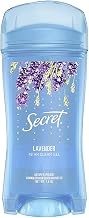 Secret Anti-Perspirant Deodorant Clear Gel Luxe Lavender 2.7 oz(Pack of 5)