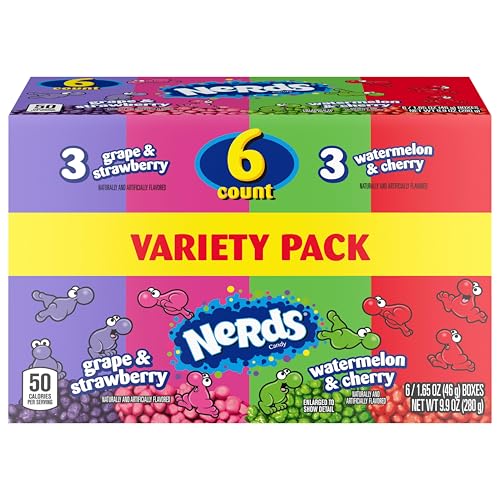 Nerds 1.65 Ounce (Pack of 72) / Variety Pack / Assorted Gummy Candy
