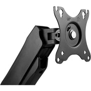 LLR99800, Single-Monitor Arm, 1 Each, Black by Lorell – Metal, Black