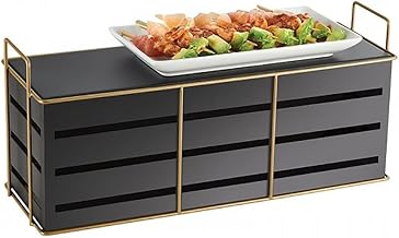 Cal-Mil 22087-9-90 Empire Black Metal 20.5" x 7" x 9" Display Riser