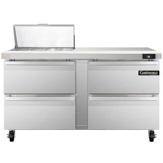 SW60-8C-D Sandwich Unit by Continental Refrigerator – 17.0 cubic_feet, Model SW60-8C D